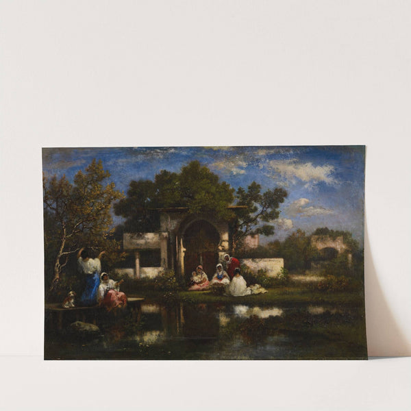 Seraglio, Constantinople by Narcisse-Virgile Diaz de La Peña