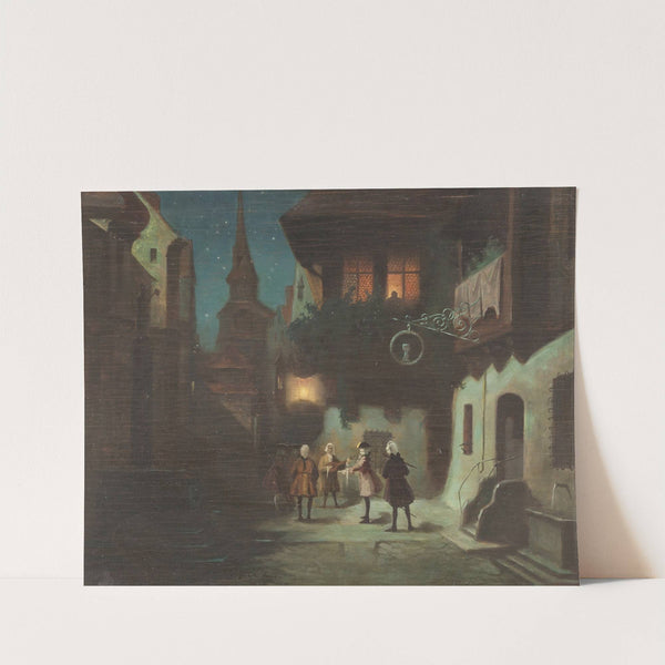 Serenade at night by Walfried Lettau