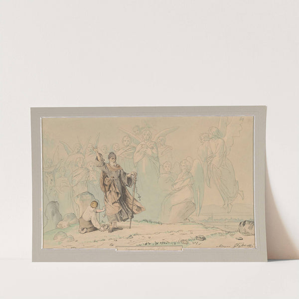 Sermon by Bede the Blind by Adrian Głębocki