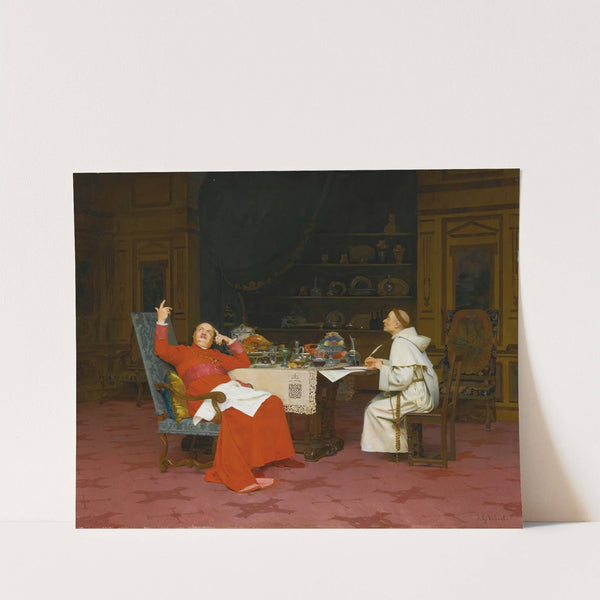 Sermon Sur L'abstinence by Jehan Georges Vibert