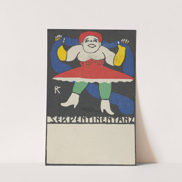 Serpentine Dance (Serpentinentanz) by Rudolf Kalvach