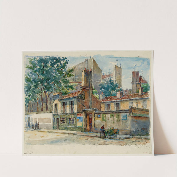 Serrurier 10, rue Jean-Bart (1915) by Georges-Henri Manesse