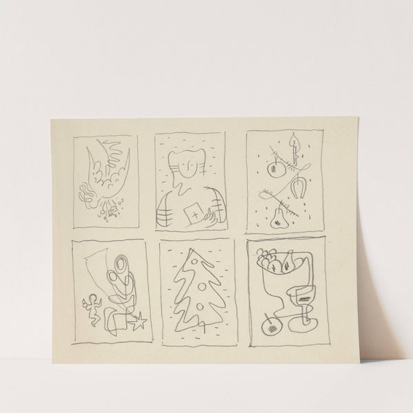 Šesť vianočných štúdií by Mikuláš Galanda