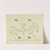 Set of Crewel Embroidered Bed Curtains by John Oster