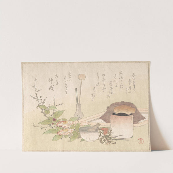 Set of Utensils for the Tea Ceremony (1810s) by Kubo Shunman