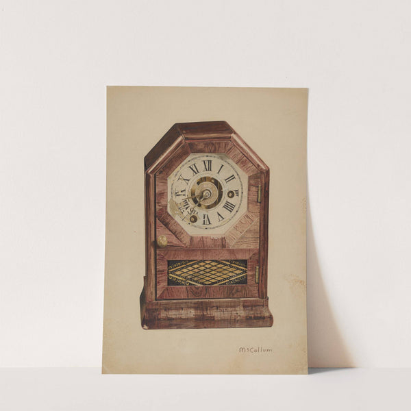 Seth Thomas Clock ( ) by J. Herman McCollum