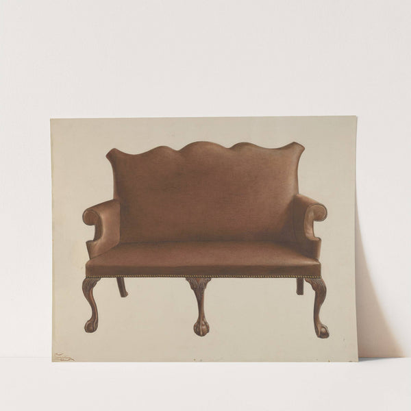 Settee by Rolland Livingstone