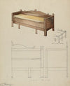 Settee and Folding Bed