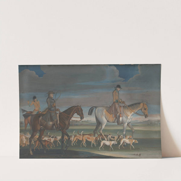 Setting Off for the Chase; The Huntsman Leading out a Pack of Harriers followed by the Master and the Whipper-In by James Seymour