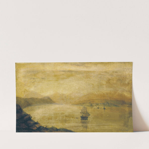 Settlement at Port Ross, Auckland Islands (1850) by Charles Decimus Barraud