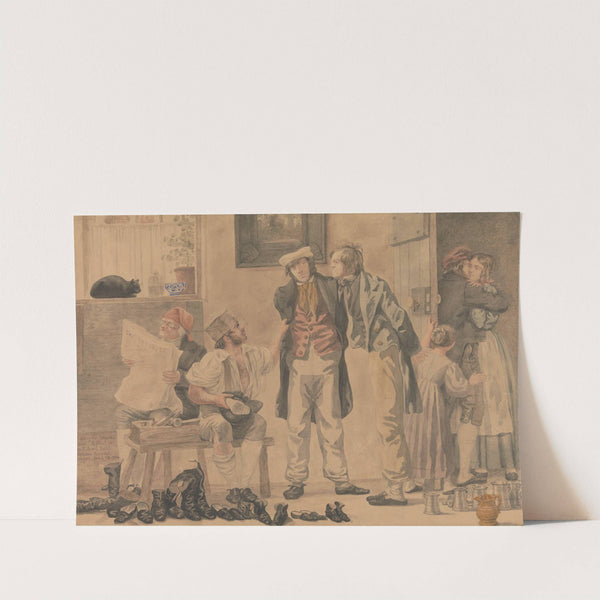 Settling the Disputed Point by Richard Dadd