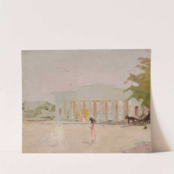 Sevastopol – Count's Quay. From the journey to Turkestan by Jan Ciągliński