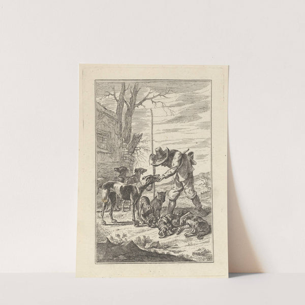 Seven and a man by George Bickham the Younger