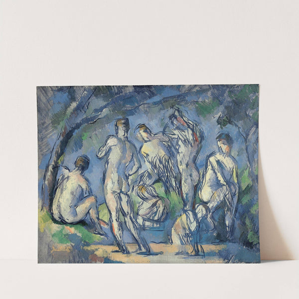 Seven Bathers (1900) by Paul Cézanne
