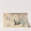 Seven Brave Marines, an Advance Guard of Our Navy, Landing on the Shore near Weihaiwei (1895) by Toshikata Mizuno