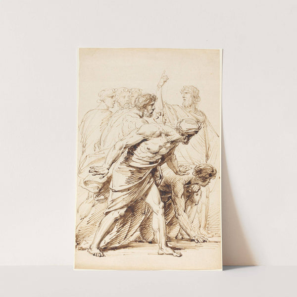 Seven Men in Antique Dress (1798) by Heinrich Friedrich Füger