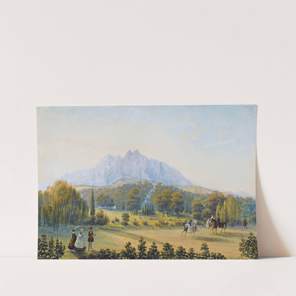 Seven Views Of Miskhor In The Crimea Vi (1841-1842) by Carlo Bossoli