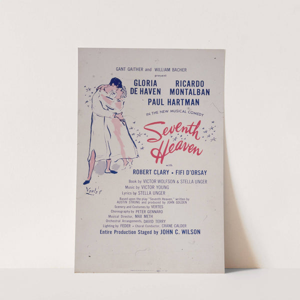 Seventh Heaven (1955) by Artcraft Lithograph