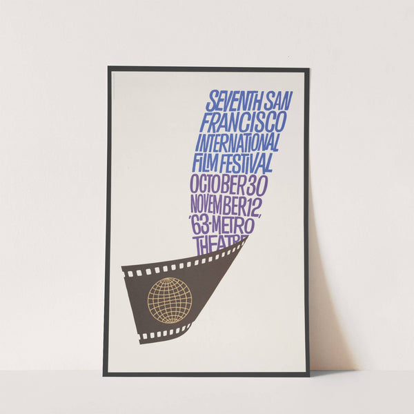 Seventh San Francisco International Film Festival. October 30 – November 12, ’63 – Metro Theatre (1963) by Saul Bass