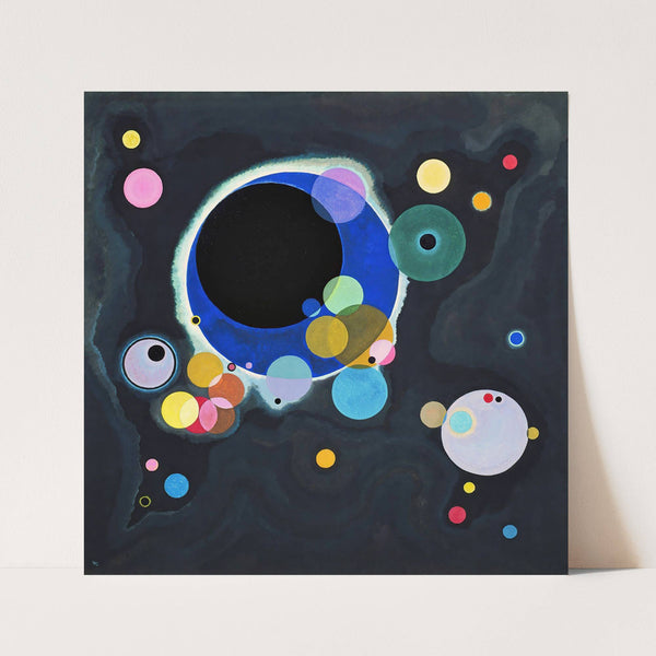 Several Circles by Wassily Kandinsky