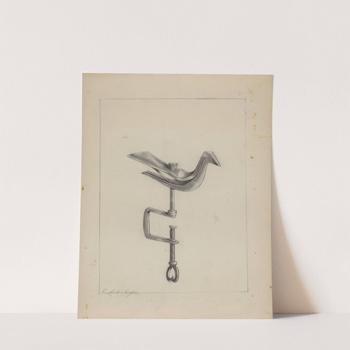Sewing Bird by Columbus Simpson