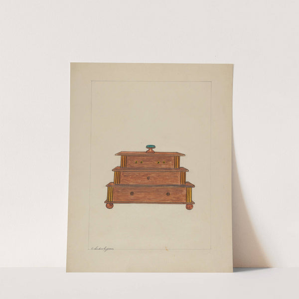 Sewing Box by Columbus Simpson