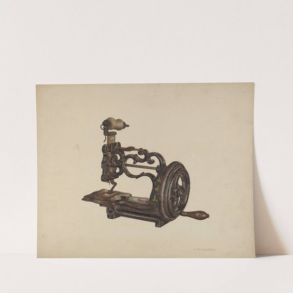 Sewing Machine by Paul Poffinbarger