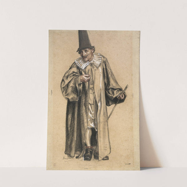 Sganarelle, étude pour Don Juan by Félix Bracquemond