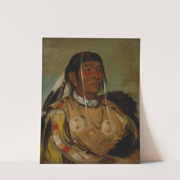 Sha-có-pay, The Six, Chief of the Plains Ojibwa by George Catlin