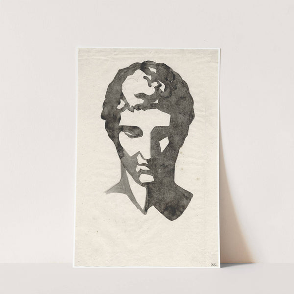 Shadows on the head of Praxiteles’ Hermes from Olympia by David Humbert de Superville