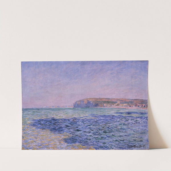 Shadows on the Sea. The Cliffs at Pourville (1882) by Claude Monet
