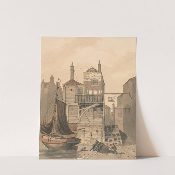 Shadwell by the Ship Inn by George Shepheard