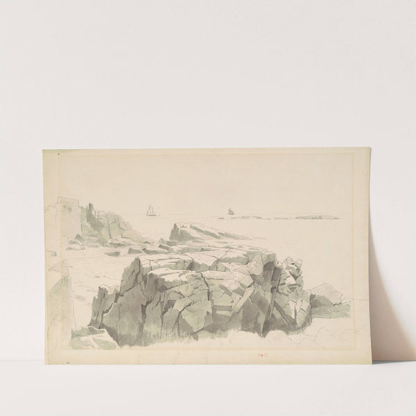 Shag Rocks, Nahant, Massachusetts by William Stanley Haseltine