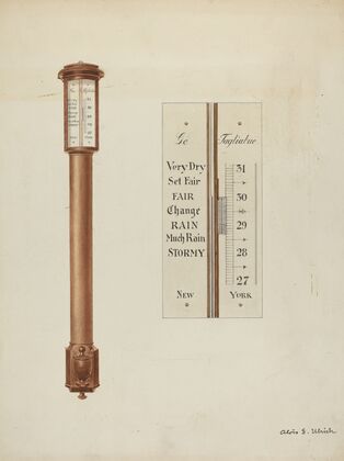 Shaker Barometer