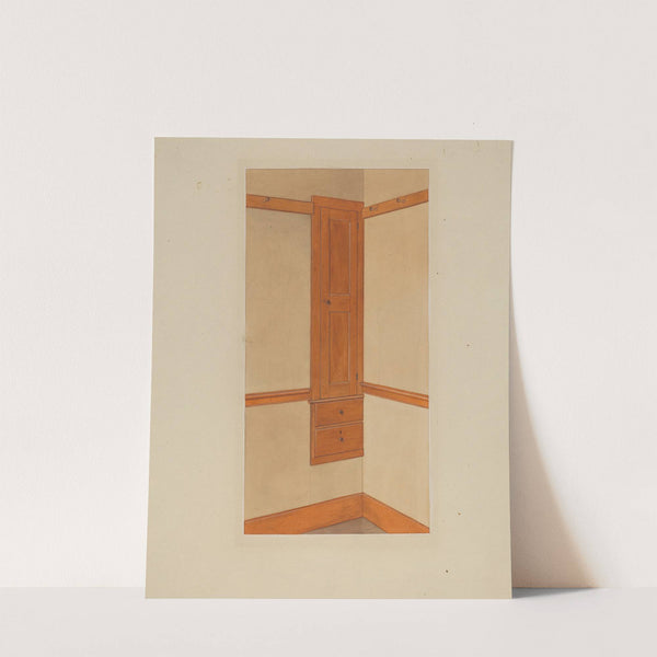 Shaker Built-In Cupboard by John W. Kelleher