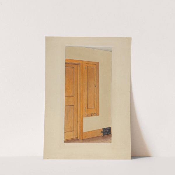 Shaker Built-In Cupboard by Sumner Merrill