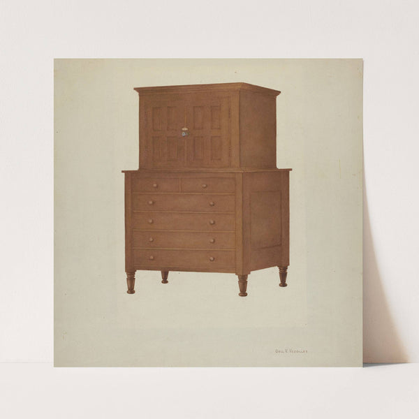 Shaker Cabinet (1935-1942) by George V. Vezolles