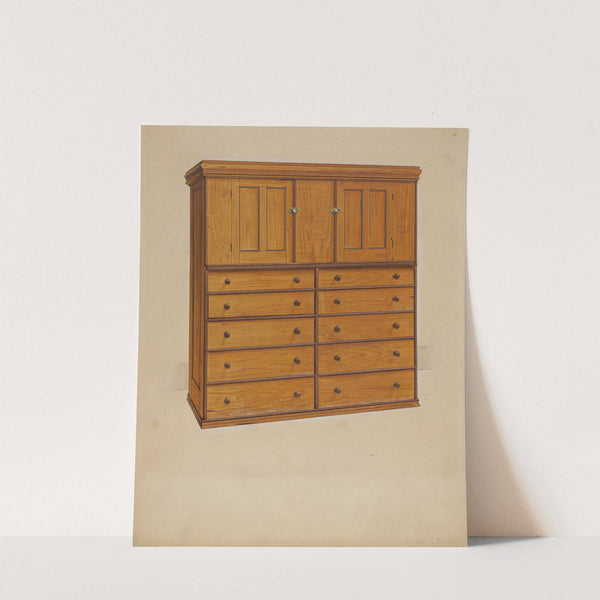 Shaker Cabinet by Irving I. Smith