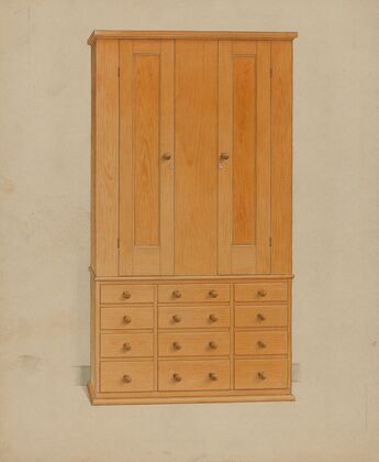 Shaker Cabinet with Drawers