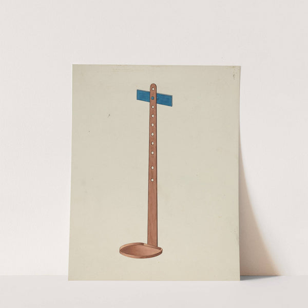 Shaker Candle Stand by Lon Cronk