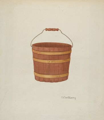 Shaker Cedar Basket