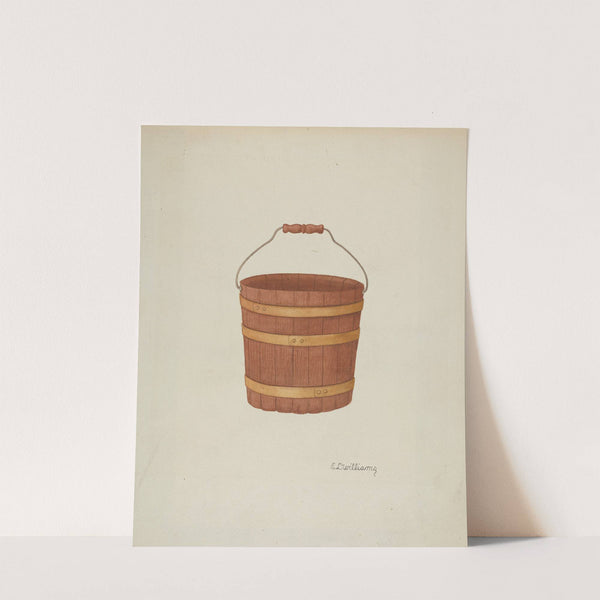 Shaker Cedar Basket by Edward D. Williams