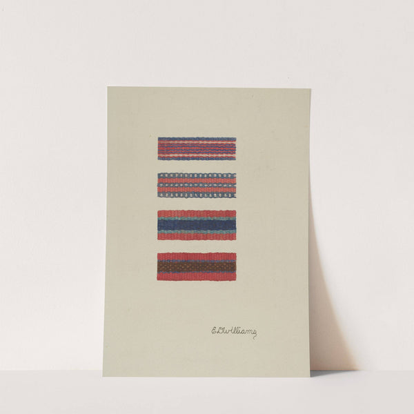 Shaker Chair Braids by Edward D. Williams