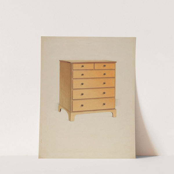 Shaker Chest of Drawers by Winslow Rich