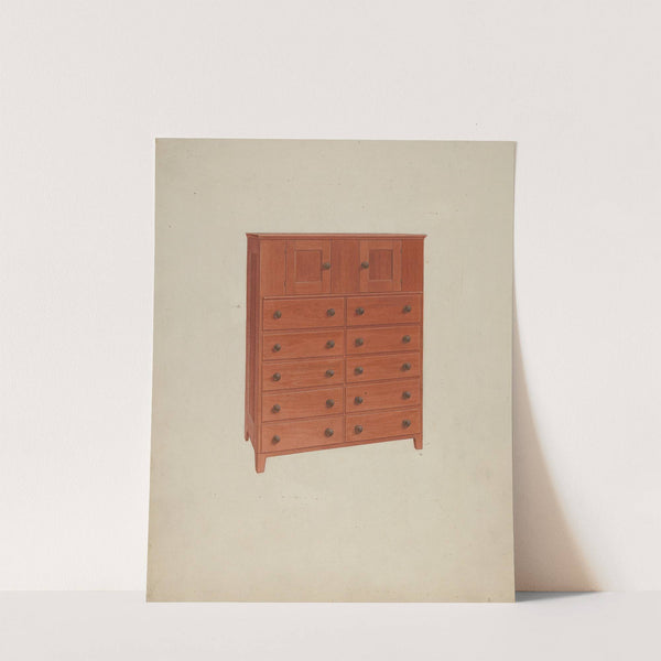 Shaker Chest of Drawers by Alfred H. Smith