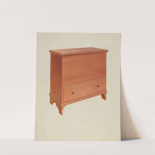 Shaker Chest with Drawer by Alfred H. Smith