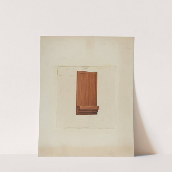 Shaker Clock Hanger by Ray Holden