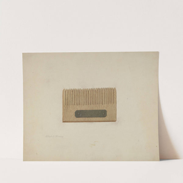 Shaker Comb for Grass Seed by Elbert S. Mowery