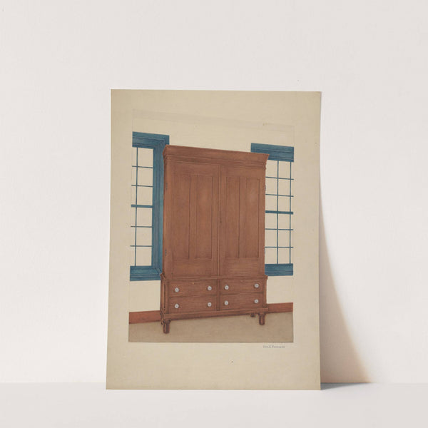 Shaker Cupboard by George V. Vezolles