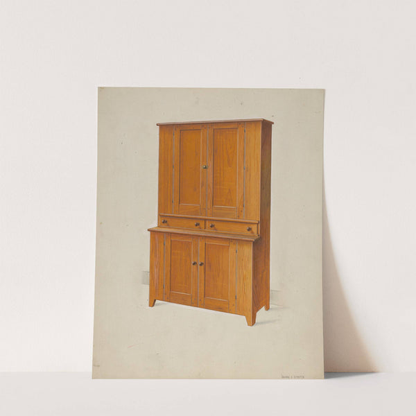 Shaker Cupboard by Irving I. Smith